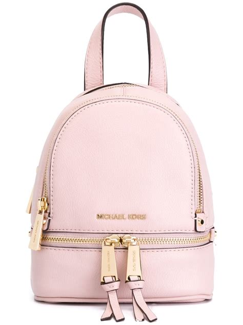 light pink michael kors backpack|michael kors weekender bag pink.